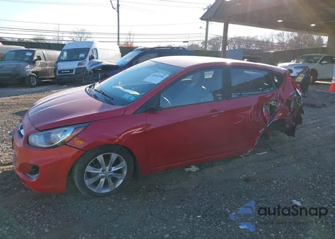 2005 Hyundai Accent Gls из США, поврежденный, VIN KMHCU5AE5CU018995